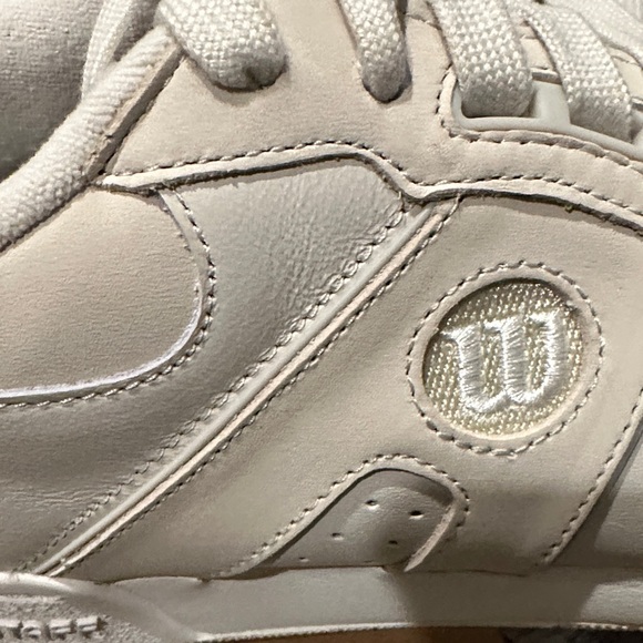 Wilson Off-White Athletic Shoes - Picture 3 of 9